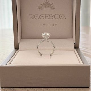 Anillo Rose & Co. Diamante 3.32ct Halo
