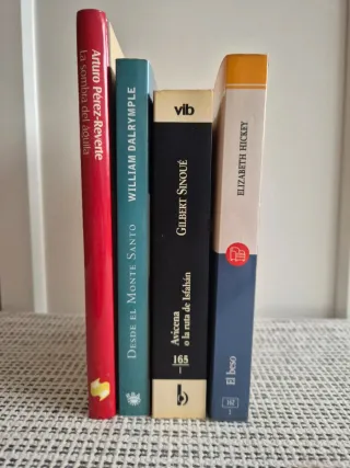 Lote 4 Libros de Narrativa e Historia