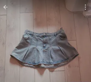 Falda vaquera corta mujer