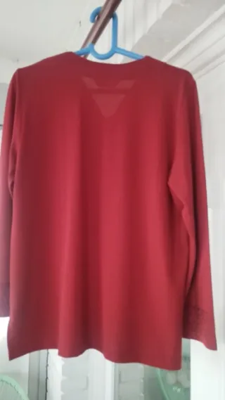 Jersey Busra color caldero con pedrería