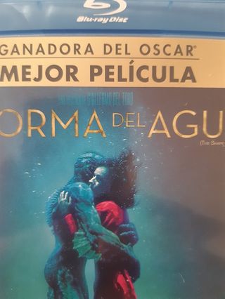 Blu-Ray "La Forma del Agua" de Guillermo del Toro