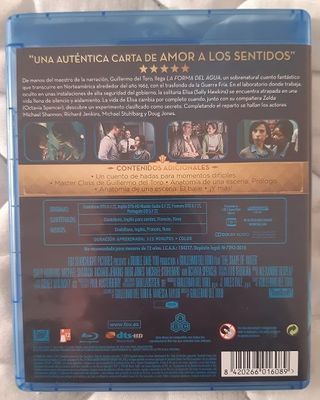 Blu-Ray "La Forma del Agua" de Guillermo del Toro