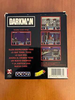 Darkman juego Spectrum Cassette