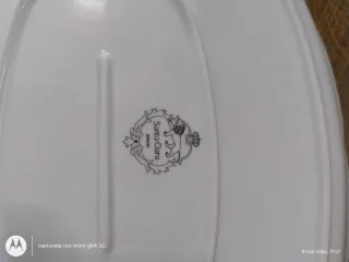 Juego de porcelana Santa Clara