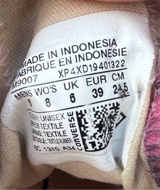 Converse rosas talla 39