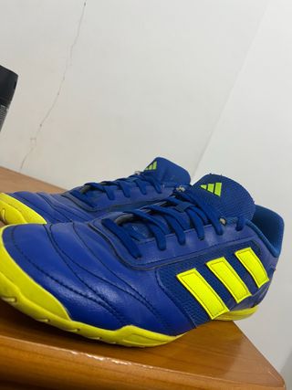 Zapatillas Adidas Fútbol Sala Azul/Amarillo