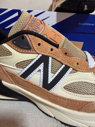 New Balance 990v6 Teddy Santis Sepia Orange 43