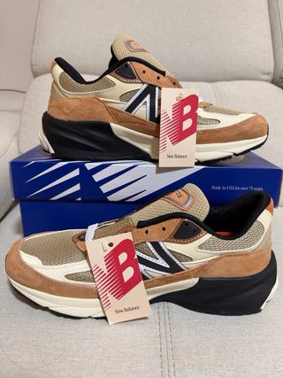 New Balance 990v6 Teddy Santis Sepia Orange 43