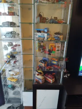 Vitrina expositora de cristal