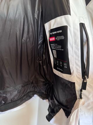 Piumino da sci Zara piuma e piumino S