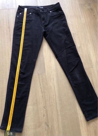 Pantalón de pana negro