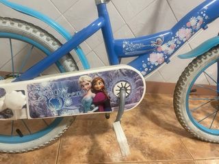 Bicicleta infantil Frozen azul