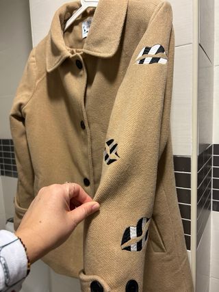 Abrigo Minueto Talla L Camel