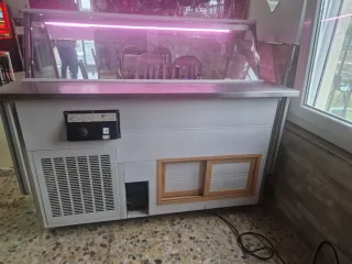 Cámara frigorífica en funcionamiento