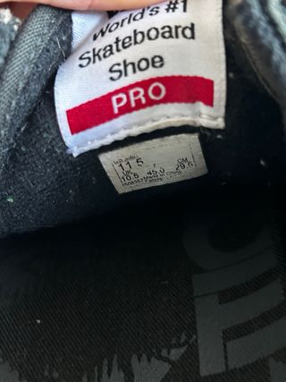 Vans Old Skool Pro Negras Talla 42