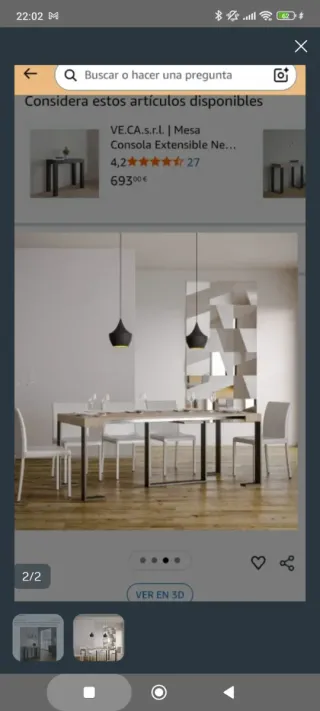 Tablas para mesa extensible VE.CA.s.r.l.