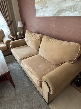 Divani classici 3+2 con borchie