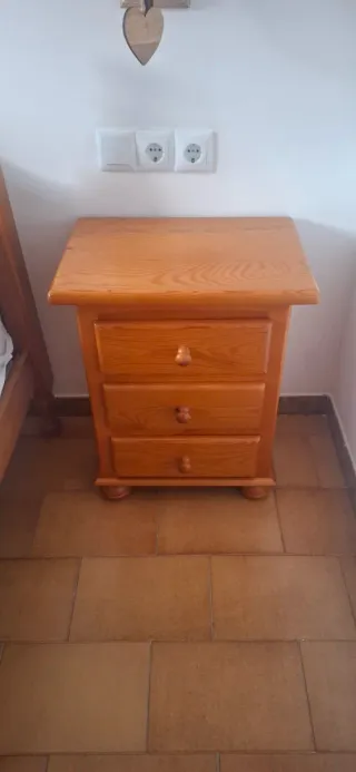 Dormitorio matrimonio madera