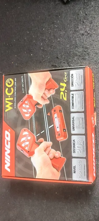 Scalextric Ninco + 3 Coches F1 + 4 Mandos