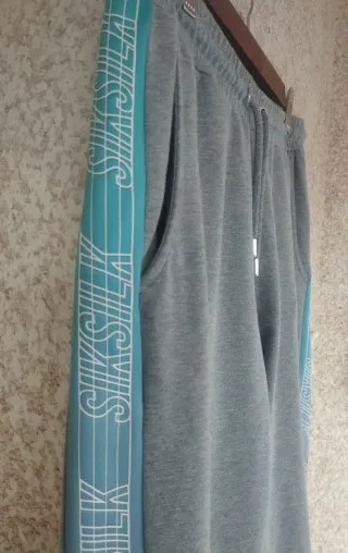 Pantalón Jogger SikSilk Gris y Rosa unisex