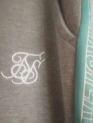 Pantalón Jogger SikSilk Gris y Rosa unisex