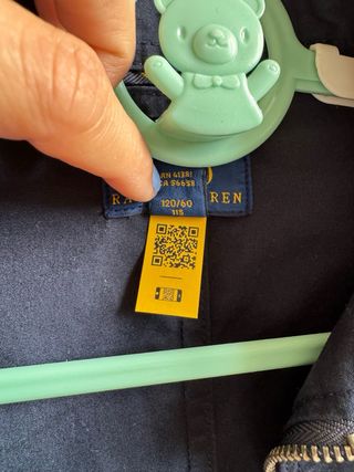 Chaqueta Polo Ralph Lauren niño Talla 5 marino