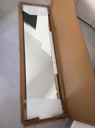 Espejo ILBJERG Negro 45x165