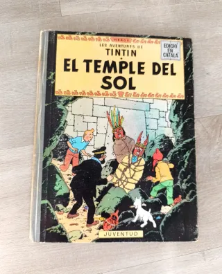 Tintin El Temple del Sol primera edición
