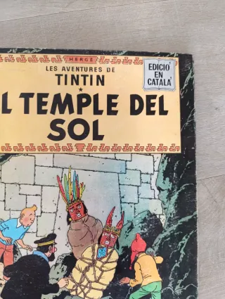 Tintin El Temple del Sol primera edición