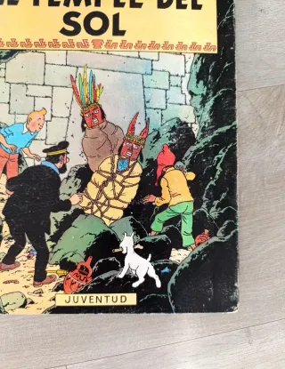 Tintin El Temple del Sol primera edición