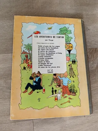 Tintin El Temple del Sol primera edición