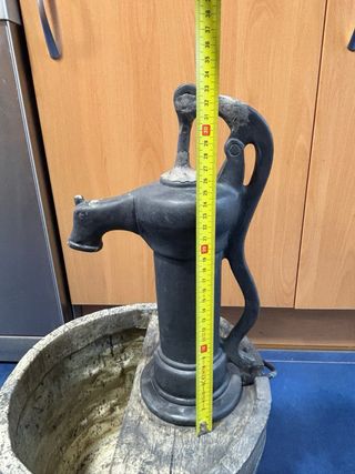 Fuente de jardín con forma de barril