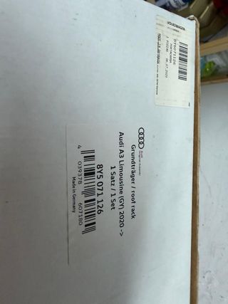 Barras de techo audi a3