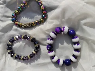 Set braccialetti elastici eleganti