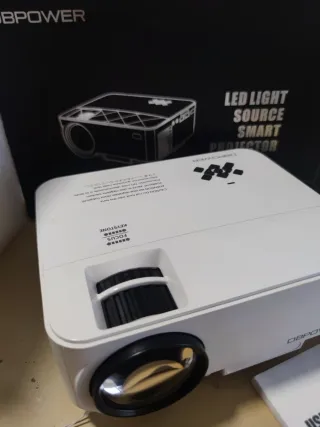 Proyector DBPOWER 1800 lúmenes Blanco