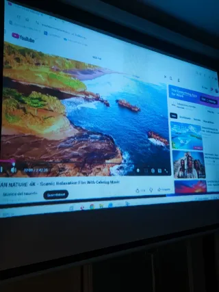 Proyector DBPOWER 1800 lúmenes Blanco