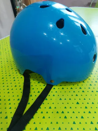 Casco Oxelo Azul Niño