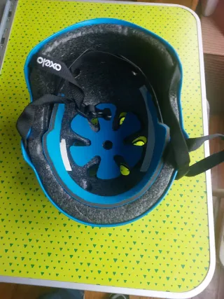Casco Oxelo Azul Niño