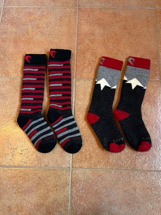 Calcetines de esquí niño T. 31-34 marca Lorpen
