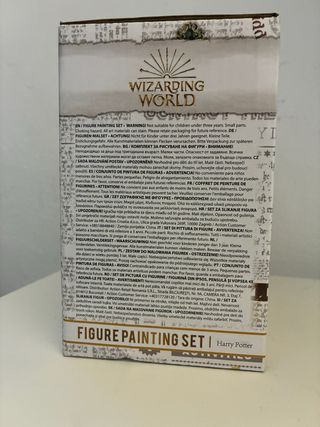 Set Pintura Figura Harry Potter Wizarding World