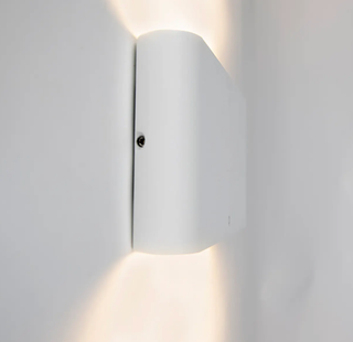 Aplique exterior led blanco