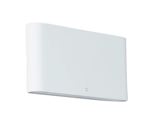 Aplique exterior led blanco