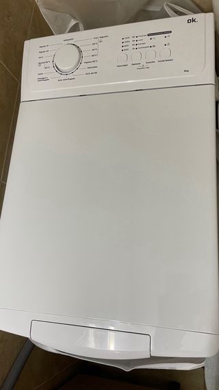 Lavadora Carga Superior Blanca