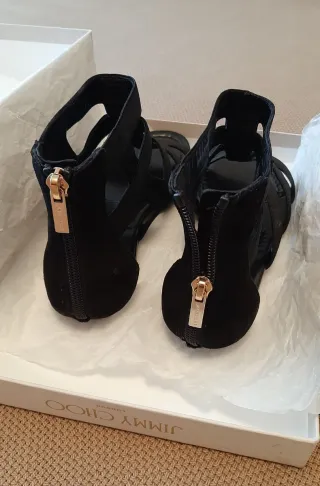 Sandalias Jimmy Choo Talla 36 Negras