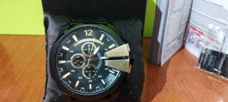 Reloj Diesel DZ4338 Negro/Dorado Original