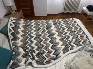 Manta de sofá de forro polar