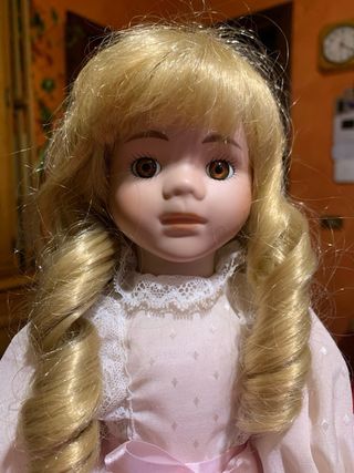 Coppia bamboline porcellana