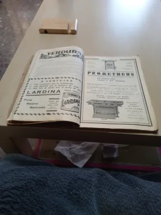 Revista antigua DE MENAGE  Cocina del año 1933