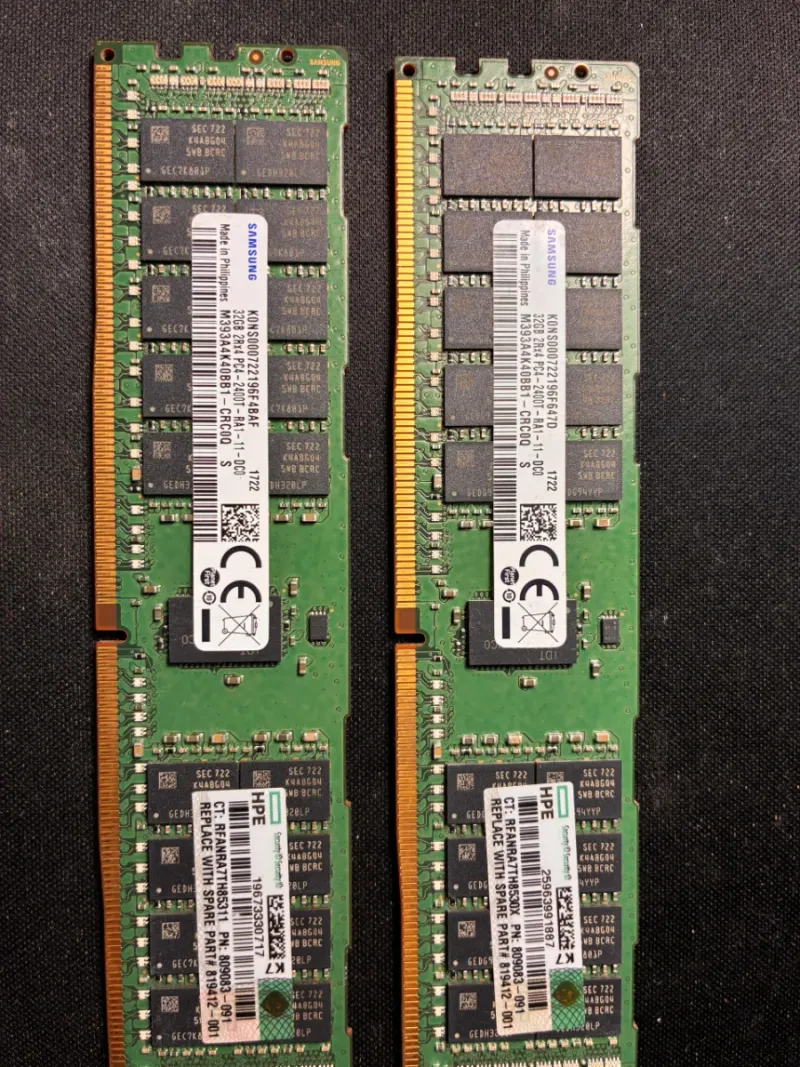 Módulos RAM HPE 32GB DDR4 RDIMM (4x32 y 2x16) afbeelding 5