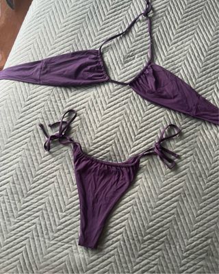 Bikini morado Oysho